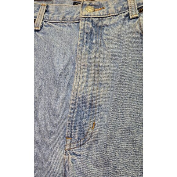 Vintage Old Navy High-Waisted Light Wash Relaxed Fit Mom Jeans Size 16 - Picture 4 of 10